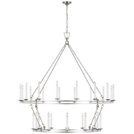 Picture of DARLANA OVERSIZED TWO TIER CHANDELIER