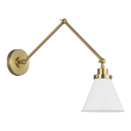 Picture of WELLFLEET DOUBLE ARM CONE TASK SCONCE