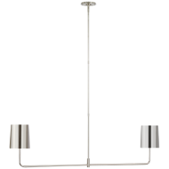 Picture of GO LIGHTLY 54" TWO LIGHT LINEAR CHANDELIER