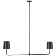 Picture of GO LIGHTLY 54" TWO LIGHT LINEAR CHANDELIER