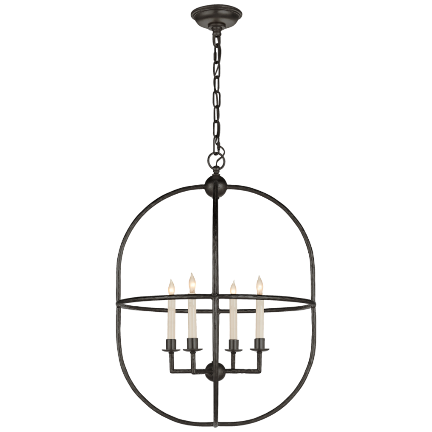 Picture of DESMOND OPEN OVAL LANTERN (OPEN BOX)