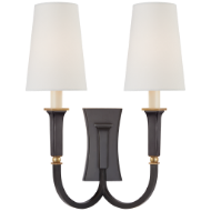 Picture of DELPHIA LARGE DOUBLE ARM SCONCE (OPEN BOX)