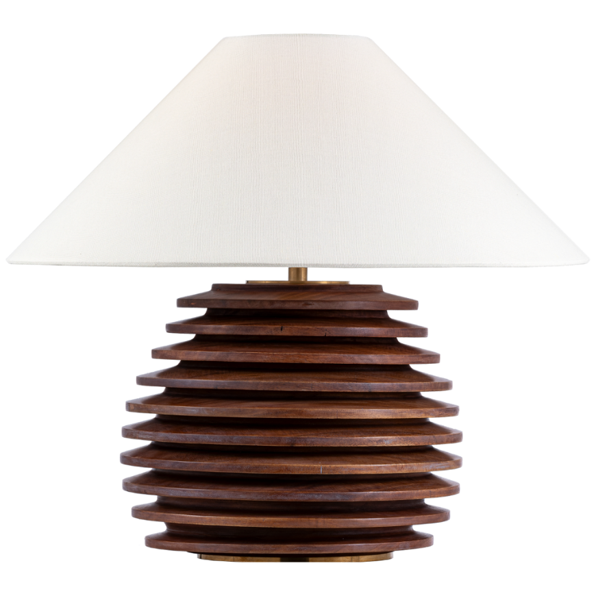 Picture of CRENELLE 20" STACKED TABLE LAMP