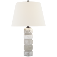 Picture of ROUND CHUNKY STACKED TABLE LAMP