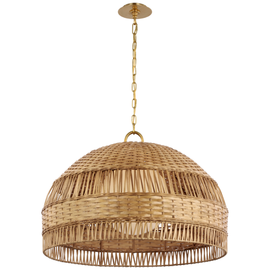 Picture of WHIT EXTRA LARGE DOME HANGING SHADE