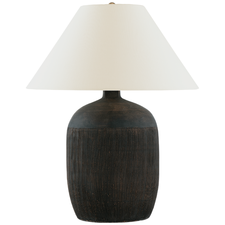 Picture of PORTIS 32" COMBED ROUND TABLE LAMP