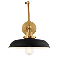 Picture of WELLFLEET DOUBLE ARM WIDE TASK SCONCE