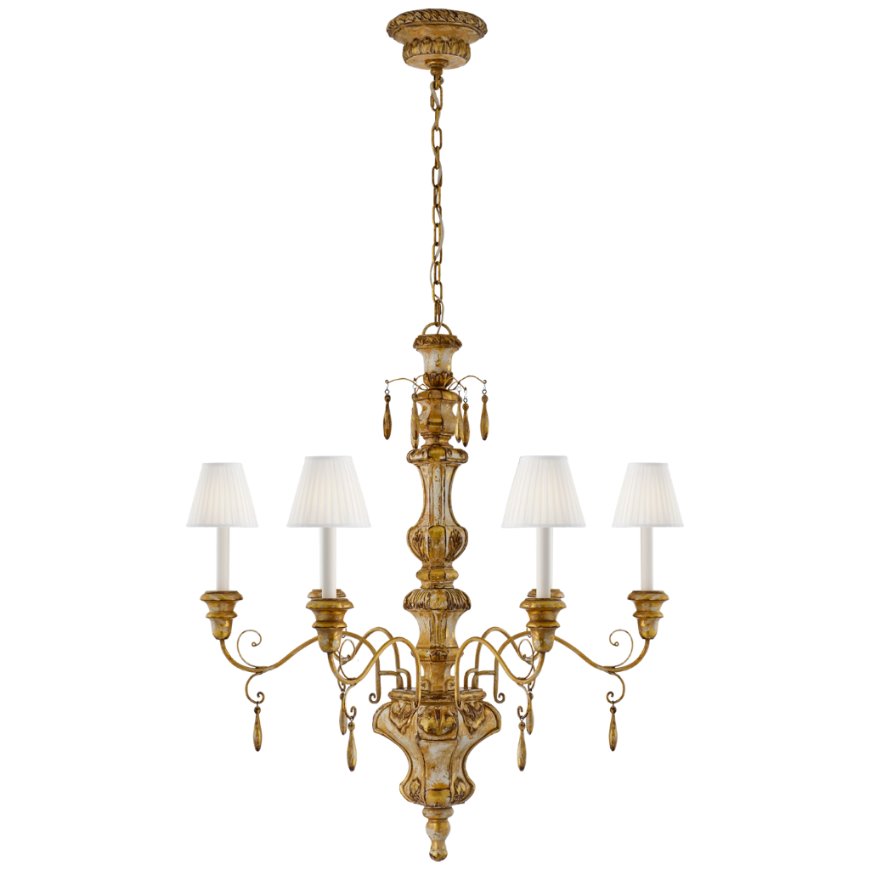 Picture of MARYLEA LARGE HAND CARVED CHANDELIER