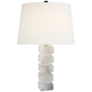 Picture of SQUARE CHUNKY STACKED TABLE LAMP