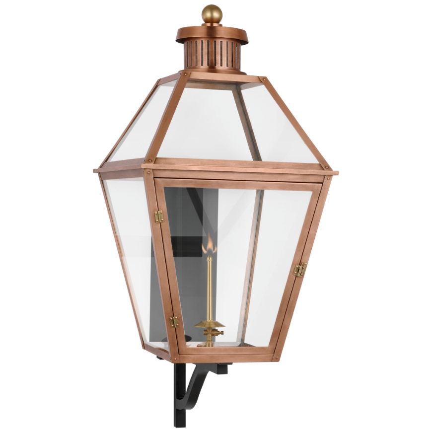 Picture of STRATFORD XL BRACKETED GAS WALL LANTERN