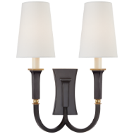 Picture of DELPHIA LARGE DOUBLE ARM SCONCE