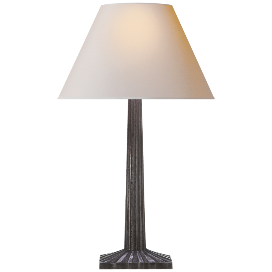 Picture of STRIE FLUTED COLUMN TABLE LAMP