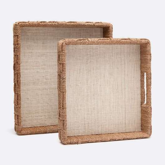 Picture of HEATHER XL SQR TRAY SET