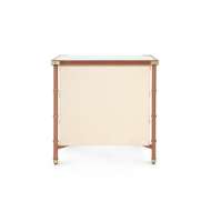 Picture of TOULON 3-DRAWER SIDE TABLE, TAN