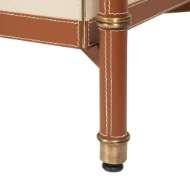 Picture of TOULON 3-DRAWER SIDE TABLE, TAN