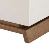 Picture of TRISTAN EXTRA WIDE LARGE 9-DRAWER, SAND WHITE, SESAME FINISH OAK VENEER