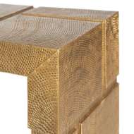 Picture of HOLLIS CONSOLE TABLE, ANTIQUE BRASS