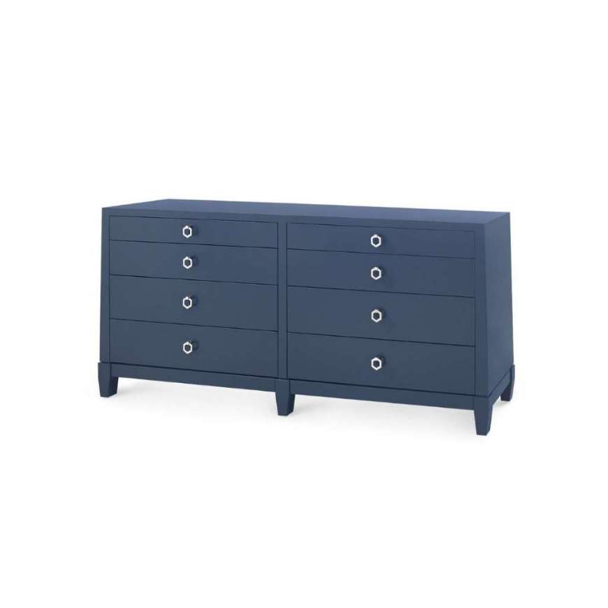 Picture of MADISON 8-DRAWER, NAVY BLUE LACQUER