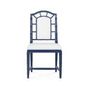 Picture of DELIA SIDE CHAIR, MIDNIGHT BLUE