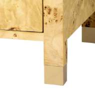 Picture of COLE 3-DRAWER SIDE TABLE, BURL