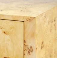 Picture of COLE 3-DRAWER SIDE TABLE, BURL