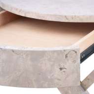 Picture of MODENA 1-DRAWER SIDE TABLE, LIGHT GRAY BURL