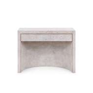 Picture of SLOANE 1-DRAWER SIDE TABLE, LIGHT GRAY BURL