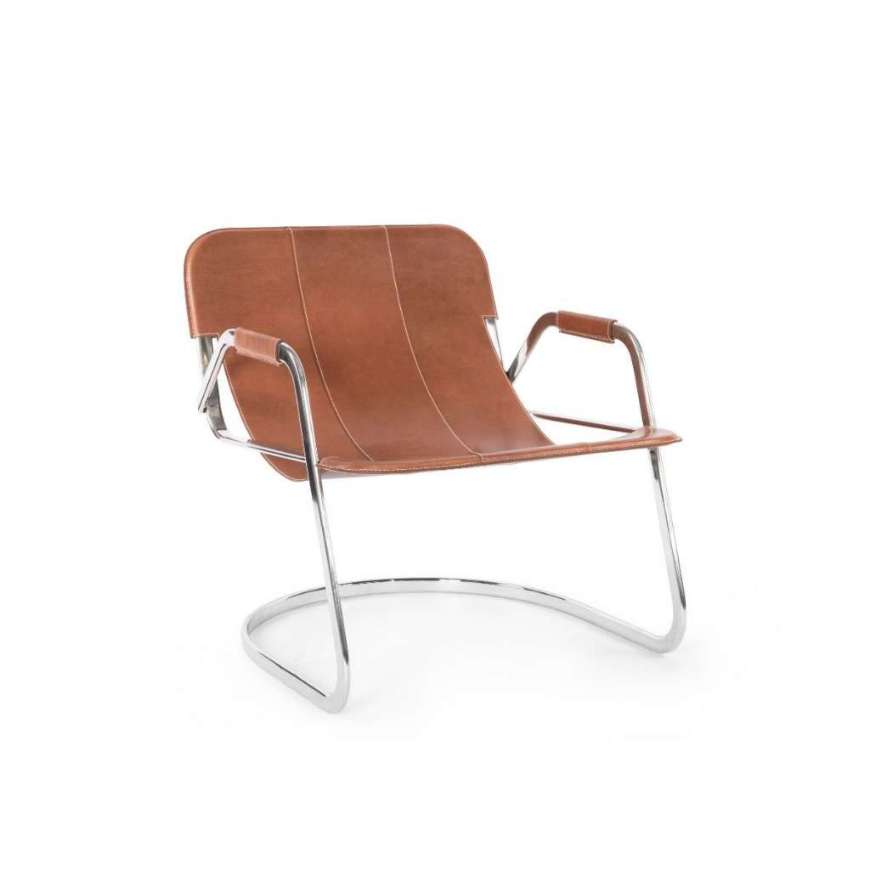 Picture of FRANK LOUNGE CHAIR, GINGERBREAD BROWN