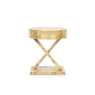 Picture of MODENA 1-DRAWER SIDE TABLE, BURL