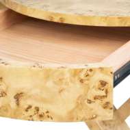 Picture of MODENA 1-DRAWER SIDE TABLE, BURL