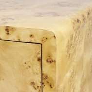 Picture of EMIL 3-DRAWER SIDE TABLE, BURL