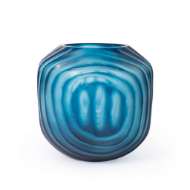 Picture of CIRCLE SMALL VASE, FROST BLUE