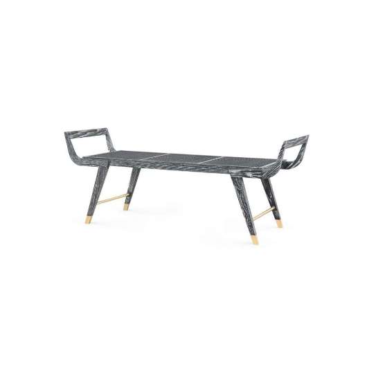 Picture of DELON BENCH, CARBON BLACK