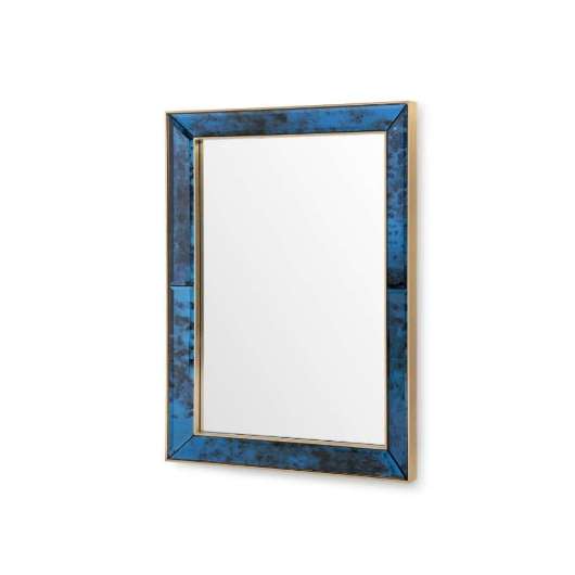 Picture of ETIENNE MIRROR, ANTIQUE MIDNIGHT BLUE