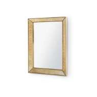 Picture of REESE SMALL MIRROR, ANTIQUE CHAMPAGNE MIRROR