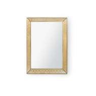 Picture of REESE SMALL MIRROR, ANTIQUE CHAMPAGNE MIRROR