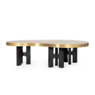 Picture of JACOB COFFEE TABLE, ANTIQUE BRASS