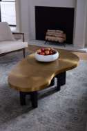 Picture of JACOB COFFEE TABLE, ANTIQUE BRASS