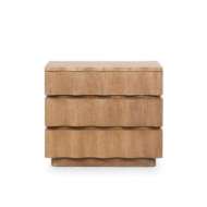 Picture of VANESSA 3-DRAWER END TABLE, ALMOND