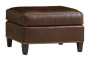 Picture of CHARTWELL OTTOMAN (LEATHER)