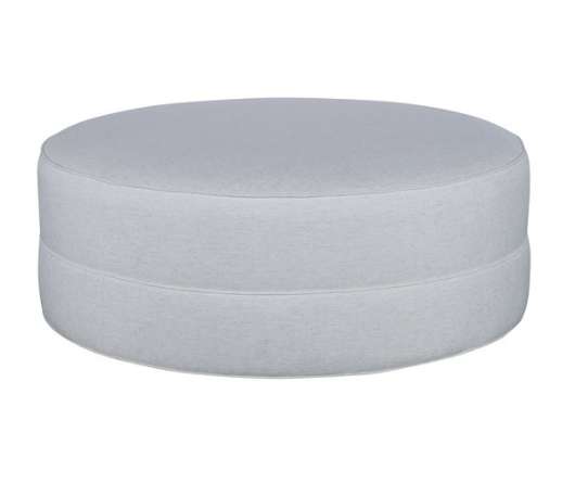 Picture of STUDIO C ROUND BASE BORDER OTTOMAN (48")