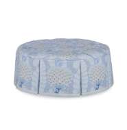 Picture of STUDIO C ROUND SKIRTED OTTOMAN (42")