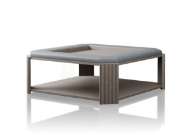 Picture of TAVOLO COCKTAIL TABLE (UPH TOP & WOOD INSET) (48")