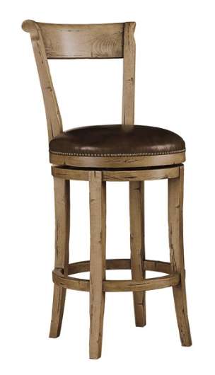 Picture of HARTFORD UPHOLSTERED SWIVEL BARSTOOL