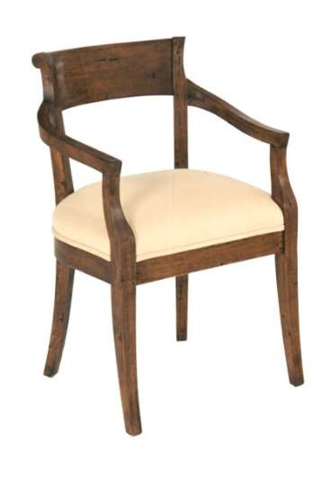 Picture of HARTFORD UPHOLSTERED SEAT ARM CHAIR