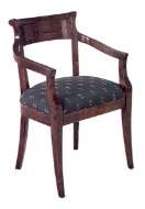 Picture of HARTFORD UPHOLSTERED SEAT ARM CHAIR