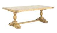 Picture of MILTON DOUBLE PEDESTAL TRESTLE TABLE