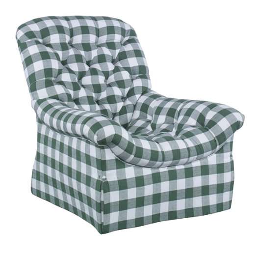 Picture of ROWEN TUFTED SKIRTED CHAIR