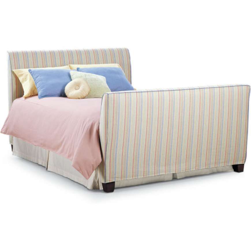 Picture of C36-50 SLIPCOVERED QUEEN BED