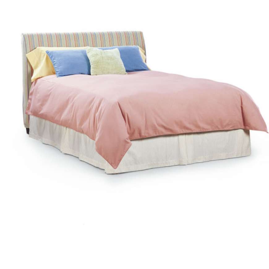 Picture of C36-46H SLIPCOVERED FULL HEADBOARD W/ RAILS